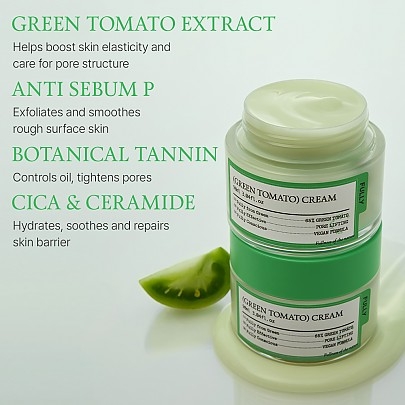 [FULLY] Крем для сужения пор Green Tomato Cream 90мл