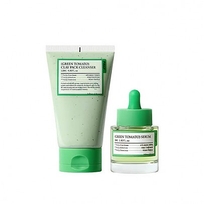 [FULLY] Маска-пенка + Серум Green Tomato Basic Skincare Pore Care Routine Bundle