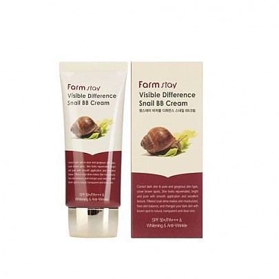 [Farmstay] BB-крем для лица Visible Difference Snail BB Cream 50гр