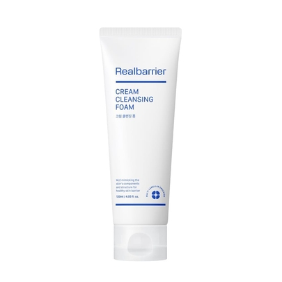 [Real Barrier] *Обновление дизайна* Кремовая пенка для очищения лица Cream Cleansing Foam 220мл