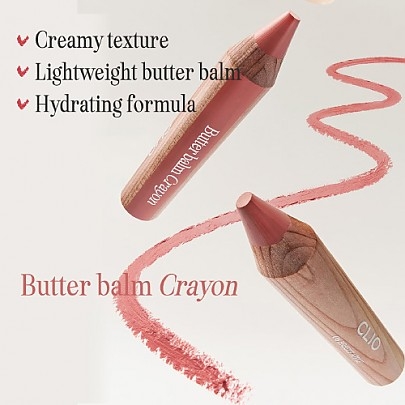 [CLIO] Кремовый тинт-румяна для губ и скул Butter Balm Crayon Set (10 оттенков на выбор)