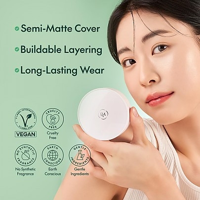 [Purito Seoul] Кушон с успокаивающим действием Wonder Releaf Centella BB Cushion (3 оттенка на выбор)