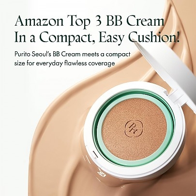 [Purito Seoul] Кушон с успокаивающим действием Wonder Releaf Centella BB Cushion (3 оттенка на выбор)
