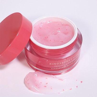 [hince] Гель-крем для лица с экстрактом клубники Kingsberry Vita Night Cream 50гр