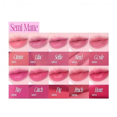 [fwee] Тинт для губ Pink Obsession Stay-Fit Lip Tint (20 оттенков на выбор)