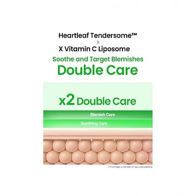 [ILSO] Ампула с успокаивающим действием Heartleaf Tendersome Double Calming Ampoule 30мл