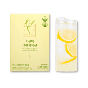 [Ando] SHIKOOTAENG Цитрусовый напиток для снижения веса Green Edition (30 стиков)