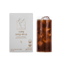 [Ando] ★1+1★  SHIKOOTAENG Диетический кофейный напиток со вкусом фундука Brown Edition (30 стиков)