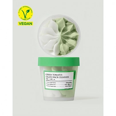 [FULLY] Маска-пенка с зеленым томатом Green Tomato Gelato Pack Cleanser 100мл