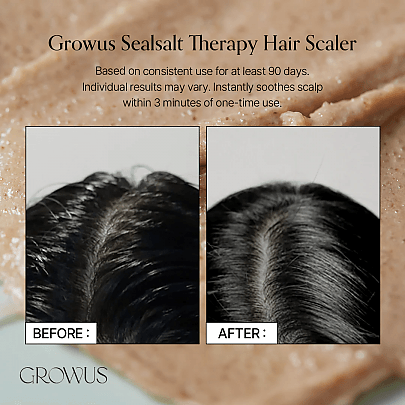 [GROWUS] Скраб для кожи головы и волос с морской солью Sea Salt Therapy Scalp Scaler 250гр