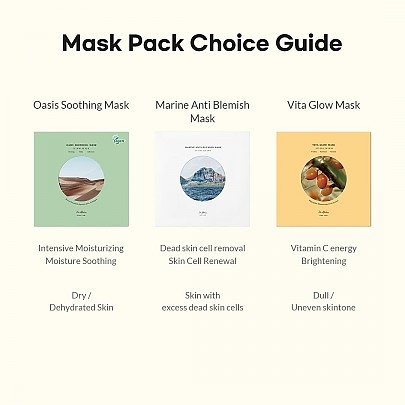 [Dr.Althea] Тканевые маски (выравнивание тона + устранение тусклости) Vita Glow Mask (5шт)