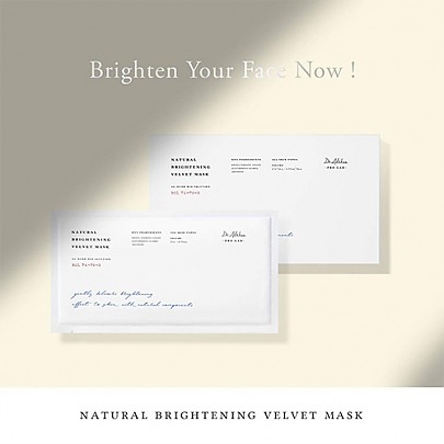 [Dr.Althea] Тканевые маски для выравнивания тона Natural Brightening Velvet Mask (6шт)