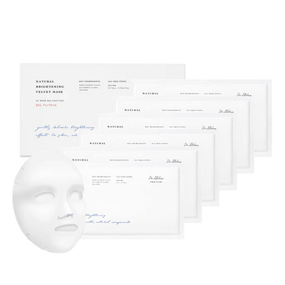 [Dr.Althea] Тканевые маски для выравнивания тона Natural Brightening Velvet Mask (6шт)