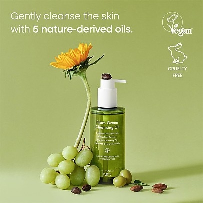 [Purito Seoul] Гидрофильное масло + рефил From Green Cleansing Oil Set