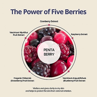 [HEVEBLUE] Тонер-пэды Penta Berry Panthenol Repair Peel Pad (70шт)
