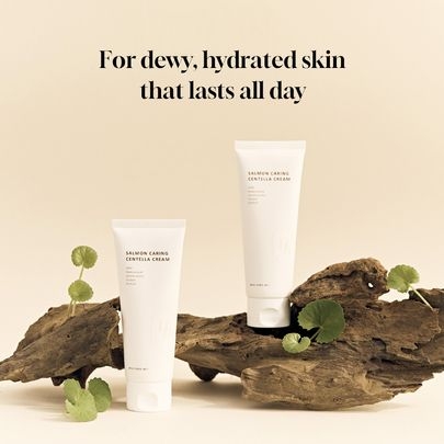 [HEVEBLUE] Крем с экстрактом икры лосося Salmon Caring Centella Cream 100мл
