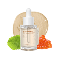 [HEVEBLUE] Ампула с экстрактом икры лосося Salmon Caring Centella Ampoule 30мл