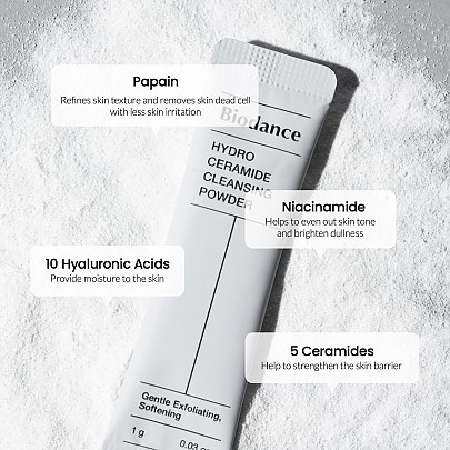 [Biodance] *обновление* Энзимная пудра в саше Hydro Ceramide Cleansing Powder (1гр*30шт)