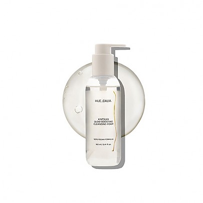 [HUECALM] Гель-пенка для очищения лица Kintsugi Glow Boosting Cleansing Foam 160мл