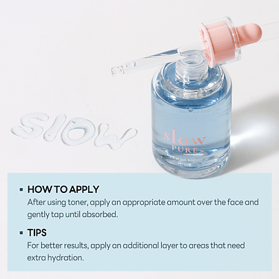 [slowpure] Увлажняющая сыворотка Hydration Texture Serum 50мл