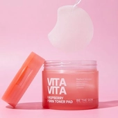 [Be The Skin] Тонер-пэды Vitavita Raspberry RDRN Toner Pad 120мл (60шт)