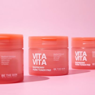 [Be The Skin] Тонер-пэды Vitavita Raspberry RDRN Toner Pad 120мл (60шт)