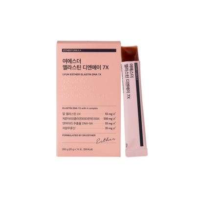[ESTHER FORMULA] ★1+1★  Желе с эластином и ДНК лосося Elastin DNA 7X Jelly (20гр*14шт)