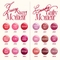 [fwee] Румяна-желе для губ и скул *Keyring Set* Lip&Cheek Glowy Jelly Pot (19 оттенков на выбор)