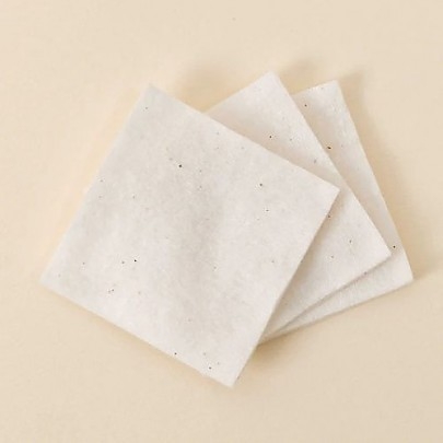[HEVEBLUE] Хлопковые ватные диски Bleach-free Biodegradable Stretchy 100% Cotton Pads (60шт)