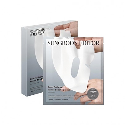 [SUNGBOON EDITOR] Гидрогелевые маски для укрепления эластичности кожи Deep Collagen Power Boosting Mask (4шт)