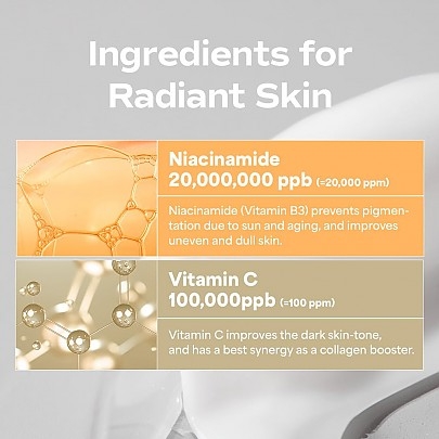 [SUNGBOON EDITOR] Гидрогелевые маски для сияния кожи Deep Collagen Niacin Vita C Brightening Mask (4шт)