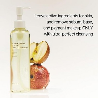 [HEVEBLUE] Легкое гидрофильное масло Salmon Caring Centella Light Cleansing Oil 250мл