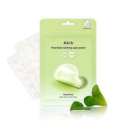 [Abib] Патчи от акне Heartleaf Calming Spot Patch 78шт