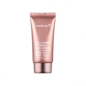 [MEDICUBE] Солнцезащитный крем с эффектом тон-ап Collagen Firming Sun Cream 50+SPF PA++++ 50мл