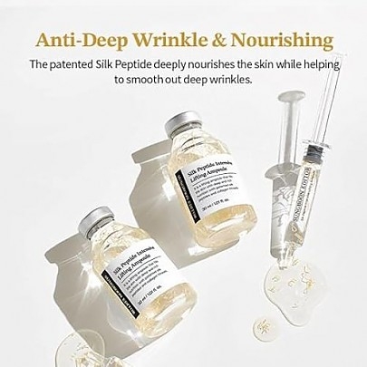 [SUNGBOON EDITOR] Лифтинг-ампула с пептидами шёлка Silk Peptide Intensive Lifting Ampoule 35мл