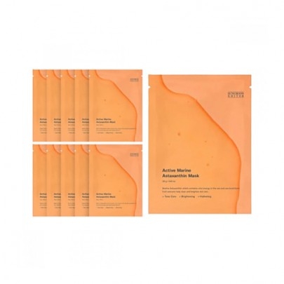 [SUNGBOON EDITOR] Тканевые маски против пигментации Actice Marine Astaxanthin Mask (10шт)