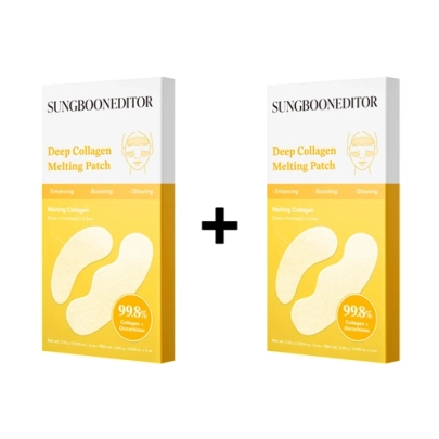 [SUNGBOON EDITOR] ★1+1★  Тающие патчи с коллагеном Deep Collagen Melting Patch (6шт)