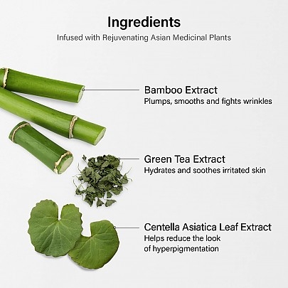 [Melixir] Увлажняющая сыворотка с бамбуком Vegan Bamboo Hydration Serum 50мл