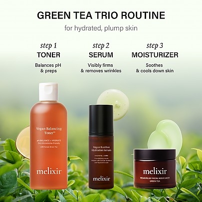[Melixir] Увлажняющая сыворотка с бамбуком Vegan Bamboo Hydration Serum 50мл