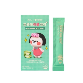 [GRN+] Желе с алоэ в стиках для улучшения иммунитета Aloe Immune Jelly (20г*14шт)