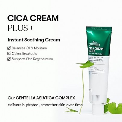 [VT Cosmetics] Крем для лица Cica Cream Plus 100мл