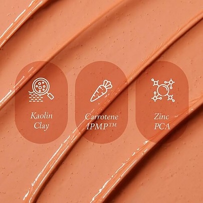 [APRILSKIN] Смываемая глиняная маска для сужения пор Carrotene Pore Clay Mask 100гр