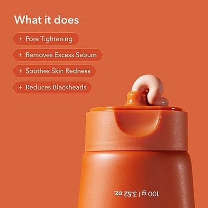 [APRILSKIN] Смываемая глиняная маска для сужения пор Carrotene Pore Clay Mask 100гр