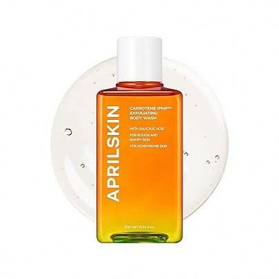 [APRILSKIN] Гель для душа для проблемной кожи Carrotene IPMP Exfoliating Body Wash 300мл