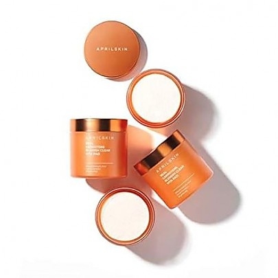 [APRILSKIN] Отшелушивающие тонер-пэды Carrotene Clarifying Vita Pads (60шт)
