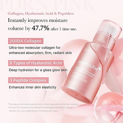 [MEDICUBE] Сыворотка с микроиглами и экзосомами PDRN Pink Exosome Shot Serum 7500 30мл