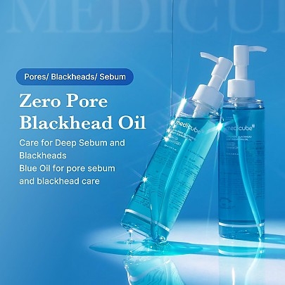 [MEDICUBE] Гидрофильное масло Zero Pore Blackhead Deep Cleansing Oil 205мл
