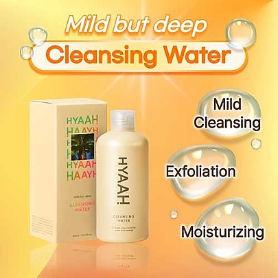 [HYAAH] Очищающая водичка для демакияжа Mild But Deep Cleansing Water 300мл