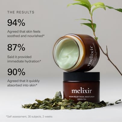 [Melixir] Успокаивающий крем для чувствительной кожи Vegan Relief Facial Moisturizer 80мл