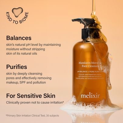 [Melixir] Гель для умывания Mandarin Morning Face Cleanser 250мл